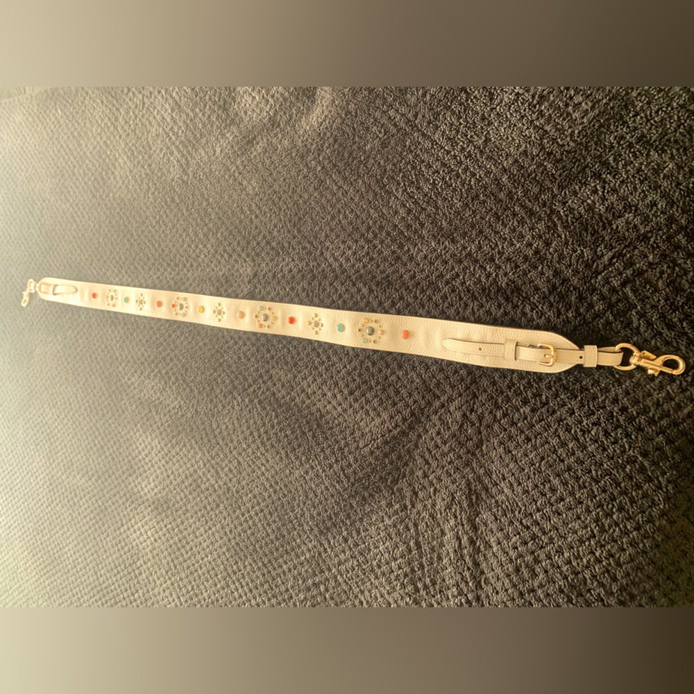 Coach western rivets bag strap